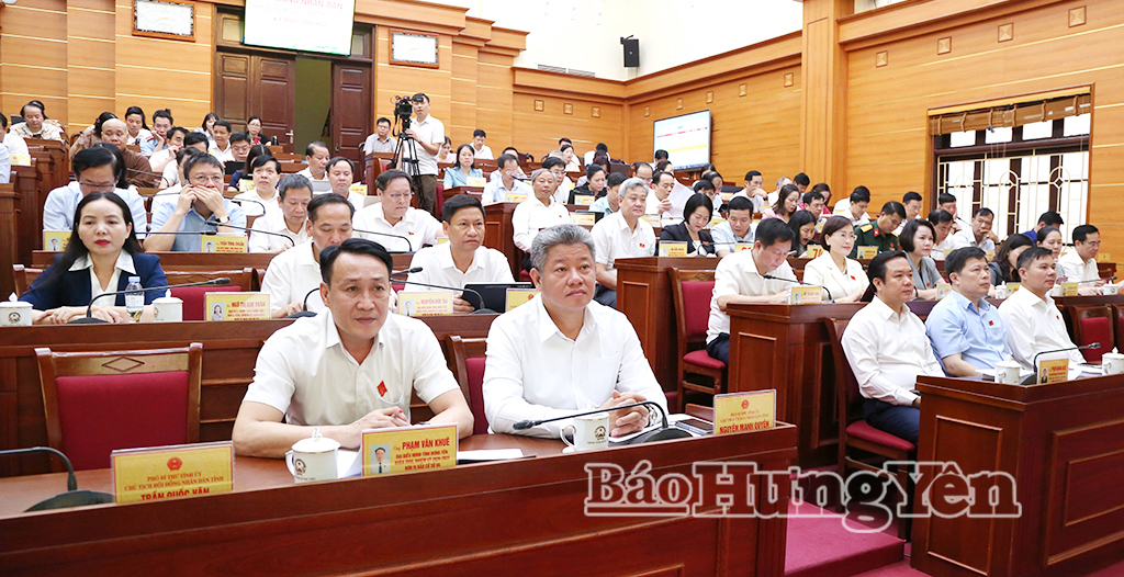 Kỳ họp thứ hai, HĐND tỉnh khóa XVIII thông qua nhiều nghị quyết quan trọng