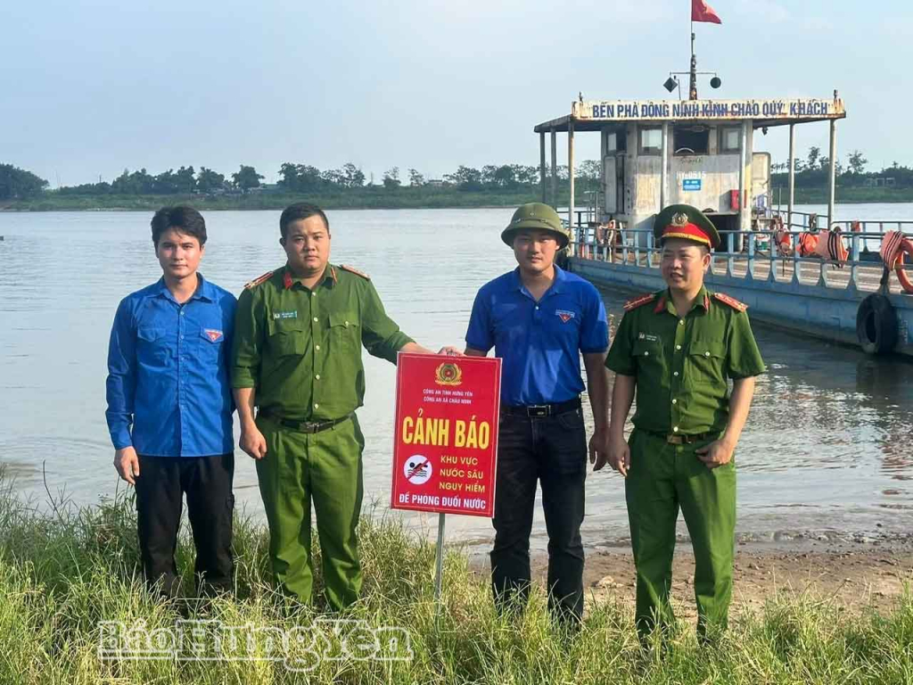 Xã Châu Ninh: Nhiều giải pháp phòng, chống đuối nước cho trẻ em