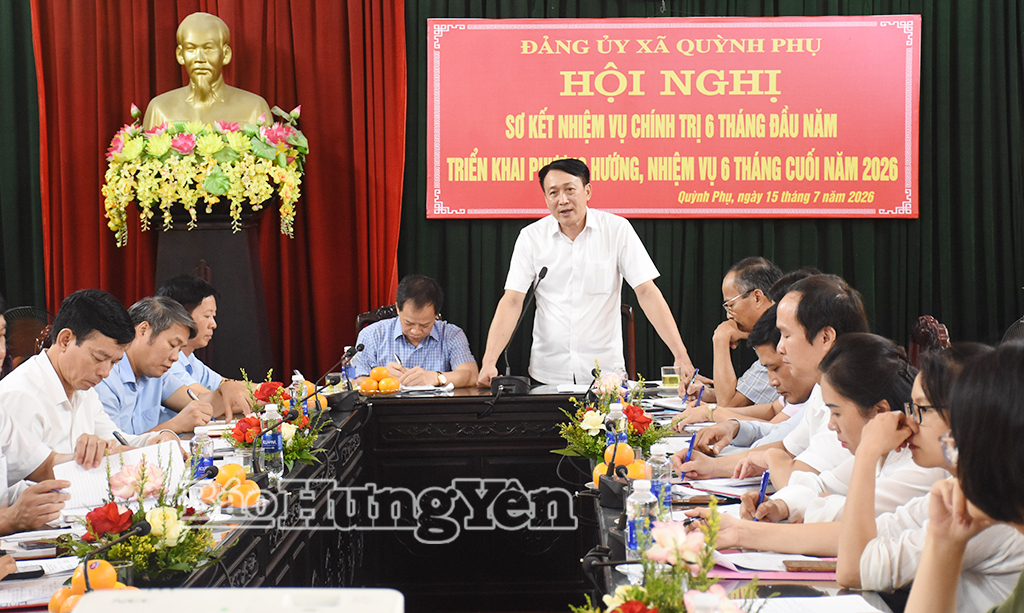 Xã Quỳnh Phụ: Tổng giá trị sản xuất 6 tháng đầu năm ước đạt 1.949 tỷ đồng