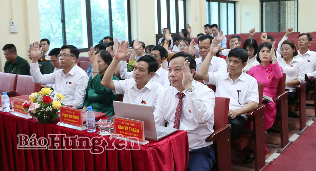 Các xã Vũ Tiên, Hồng Minh triển khai nhiệm vụ, giải pháp phát triển kinh tế-xã hội những tháng cuối năm