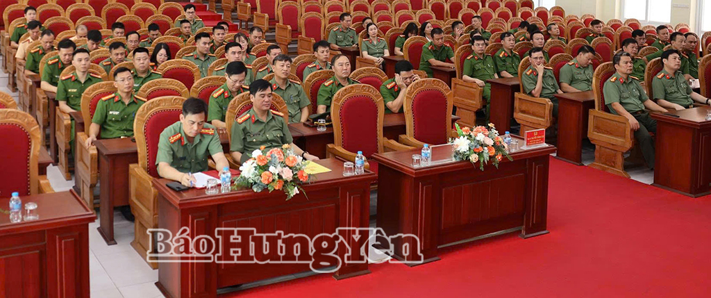 Công an tỉnh Hưng Yên: Gặp mặt cán bộ, chiến sĩ là thương binh, thân nhân liệt sĩ hiện đang công tác trong lực lượng công an tỉnh