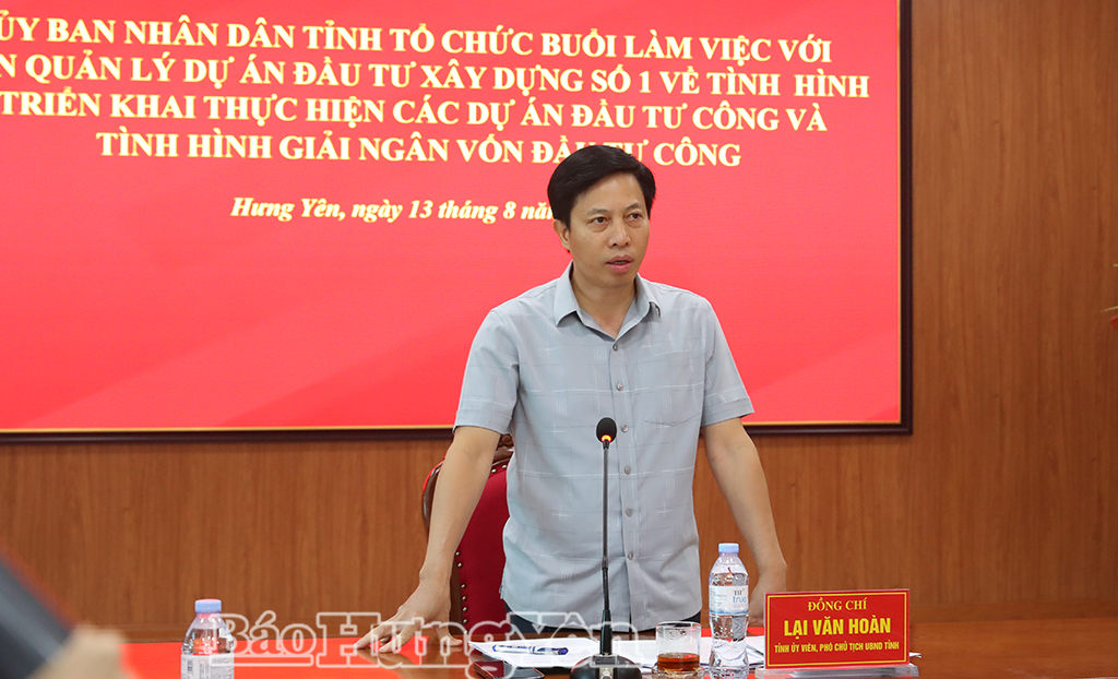 Tập trung tháo gỡ vướng mắc, đẩy nhanh giải ngân vốn đầu tư công