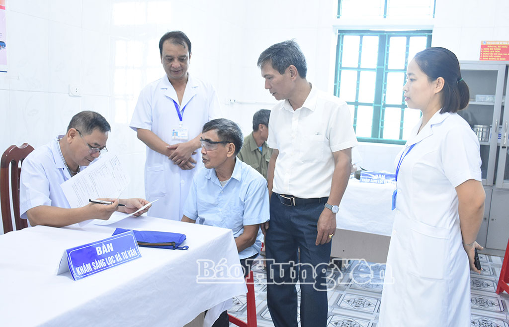 Xã Long Hưng: Hơn 800 lượt người có công với cách mạng, thân nhân liệt sĩ được khám sức khỏe miễn phí
