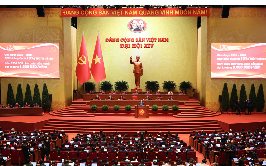 Thông báo về điện mừng Đại hội