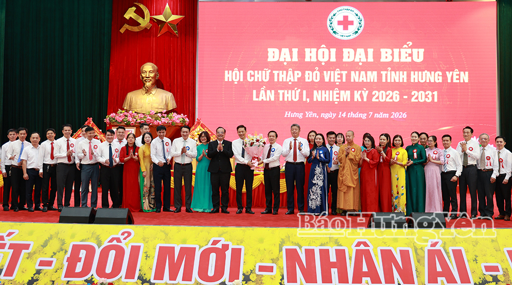 Đại hội đại biểu Hội Chữ thập đỏ Việt Nam tỉnh Hưng Yên lần thứ I, nhiệm kỳ 2026 - 2031