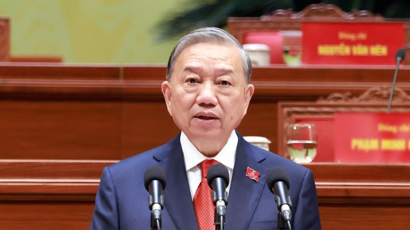 Điện, thư chúc mừng Tổng Bí thư Ban Chấp hành Trung ương Đảng Cộng sản Việt Nam khóa XIV Tô Lâm