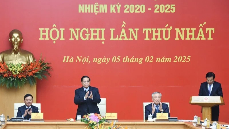 Thủ tướng Phạm Minh Chính chủ trì Hội nghị lần thứ nhất Ban Chấp hành Đảng bộ Chính phủ nhiệm kỳ 2020-2025