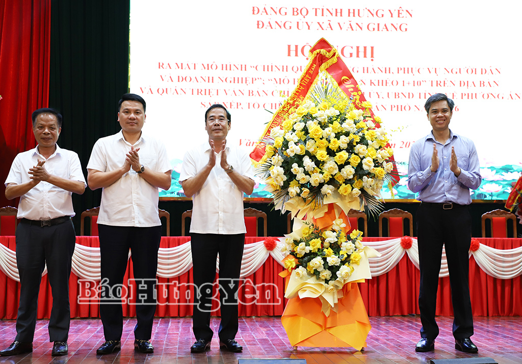Xã Văn Giang: Ra mắt mô hình 