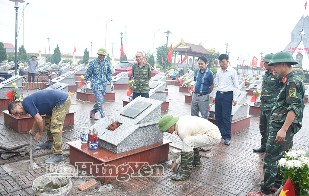 Xã Nguyễn Du: Tiến hành khai quật mộ liệt sĩ chưa xác định được danh tính