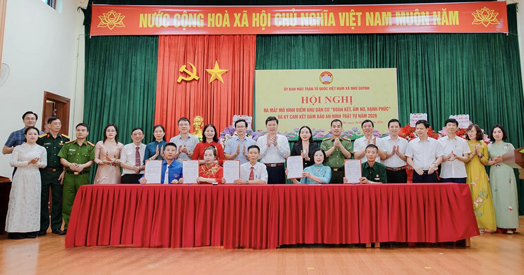 Xã Như Quỳnh triển khai mô hình điểm khu dân cư “Đoàn kết, ấm no, hạnh phúc”