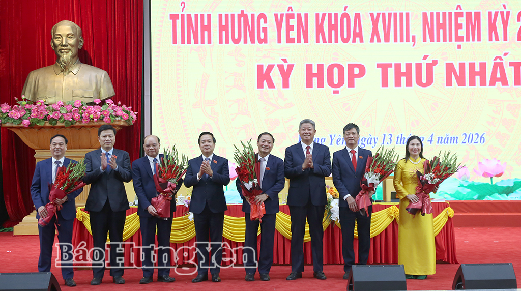 Đồng chí Trần Quốc Văn được bầu giữ chức Chủ tịch HĐND tỉnh Hưng Yên khóa XVIII, nhiệm kỳ 2026 - 2031