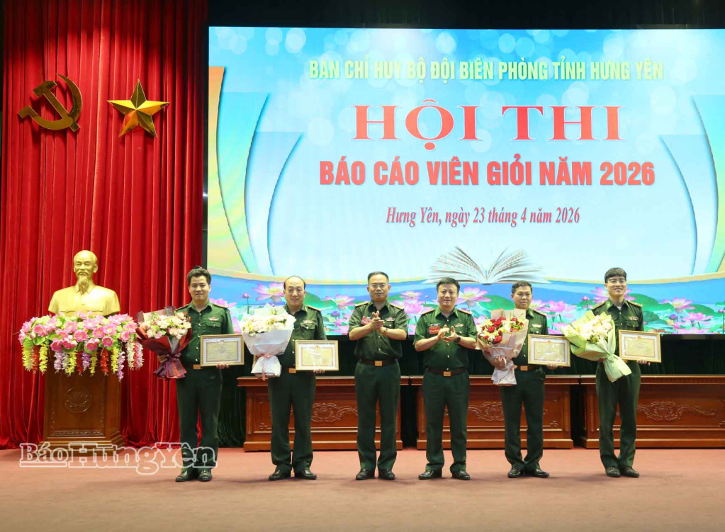 Hội thi báo cáo viên giỏi Bộ đội Biên phòng