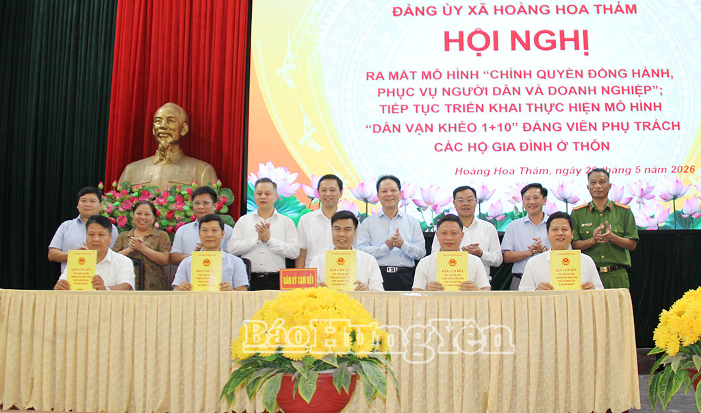 Xã Hoàng Hoa Thám: Chuyển biến rõ nét sau gần một năm thực hiện chính quyền địa phương 2 cấp
