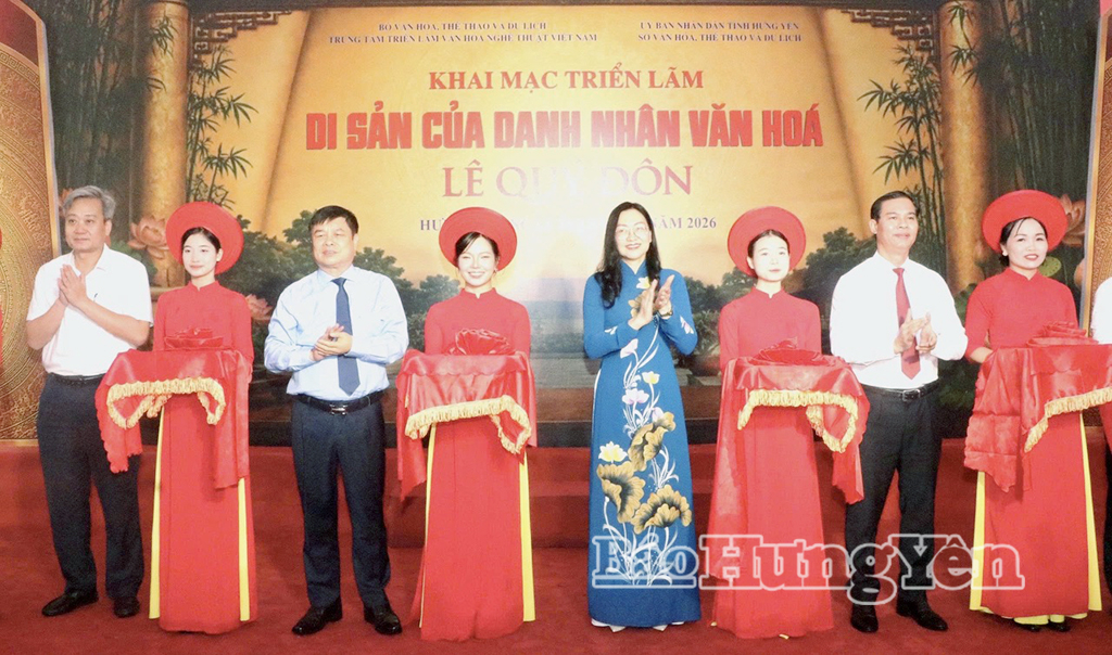 Khai mạc triển lãm “Di sản của Danh nhân văn hóa Lê Quý Đôn”