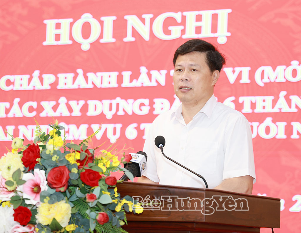 Đảng ủy các cơ quan Đảng tỉnh: Tập trung tham mưu, triển khai thực hiện hiệu quả các nhiệm vụ chính trị trọng tâm trong những tháng cuối năm 2026
