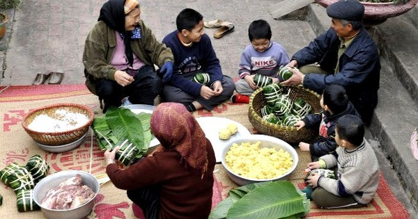 Xóm làng cuối năm