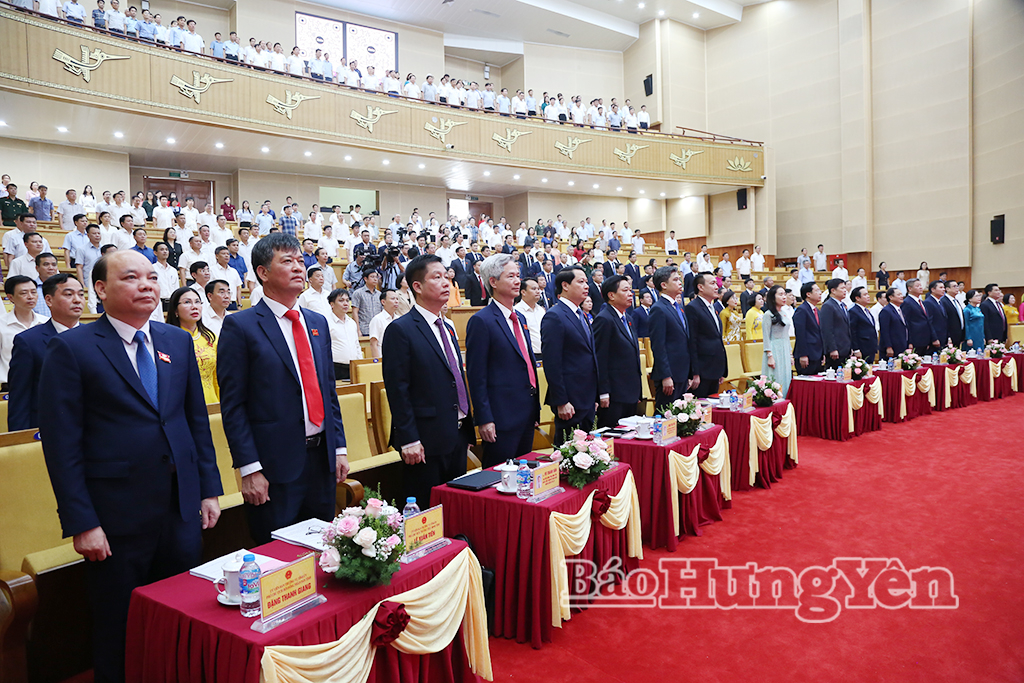 Khai mạc trọng thể kỳ họp thứ nhất, HĐND tỉnh khóa XVIII