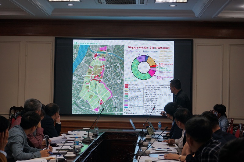 Nghe tư vấn báo cáo rà soát cập nhật số liệu phương án quy hoạch các phân khu đô thị Văn Giang