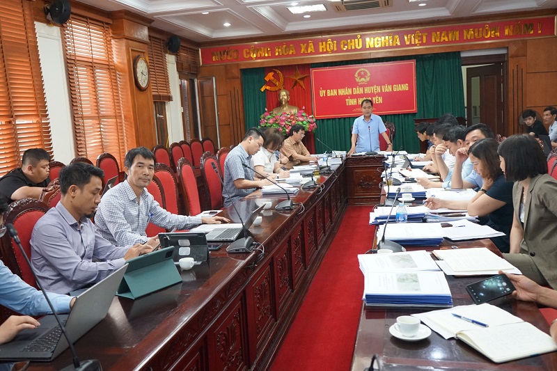 Tiếp tục rà soát cập nhật số liệu phương án quy hoạch các phân khu đô thị Văn Giang