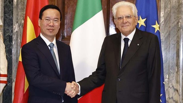 Quan hệ Việt Nam - Italia tiếp tục phát triển tốt đẹp, nồng ấm