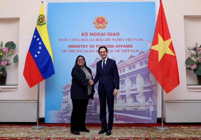 Tham khảo Chính trị cấp Thứ trưởng Ngoại giao lần thứ 10 giữa Việt Nam và Venezuela.