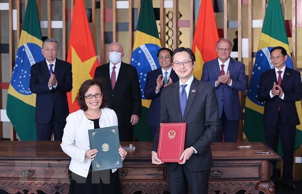 Năm định hướng lớn thúc đẩy quan hệ Việt Nam-Brazil lên tầm cao mới