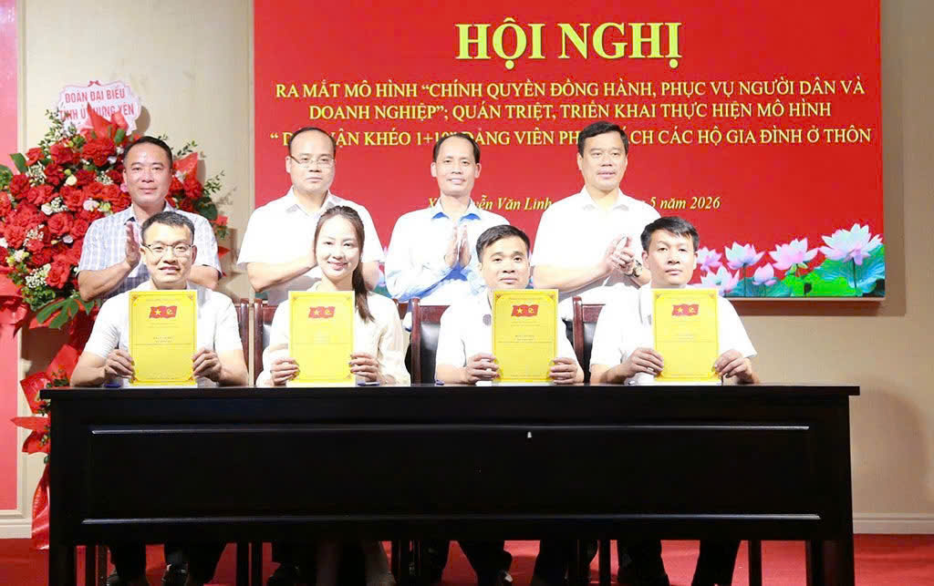 Xã Nguyễn Văn Linh: Ra mắt mô hình “Chính quyền đồng hành, phục vụ người dân và doanh nghiệp”