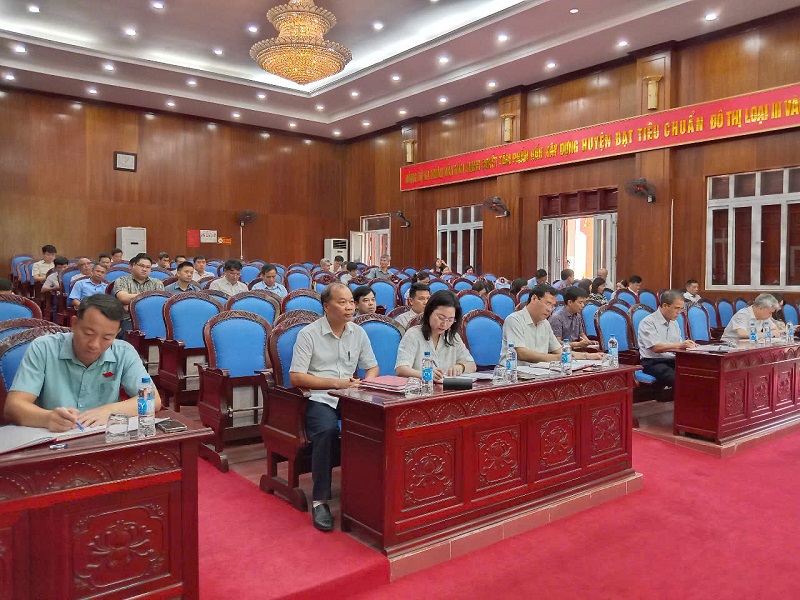 Huyện ủy Văn Giang tổ chức hội nghị ban chấp hành đảng bộ huyện lần thứ 36